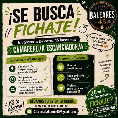Camarero/a escanciador