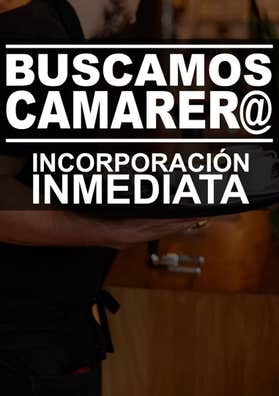 ? CAMARER@ – CASA DE COMIDA | SANTA CRU