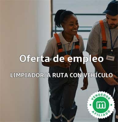 LIMPIADOR/A CON VEHICULO