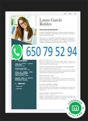 HACEMOS CURRICULUM TRABAJO LIMPIEZA