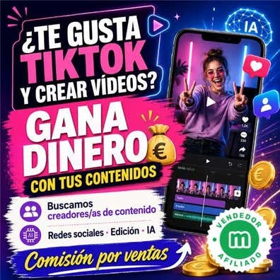 Creador/a de contenido para redes social