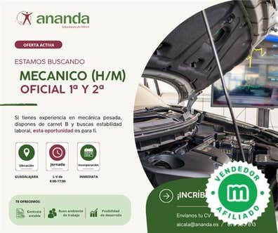 MECANICO (H/M) GUADALAJARA
