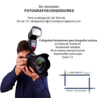 Fotógrafo/vendedor