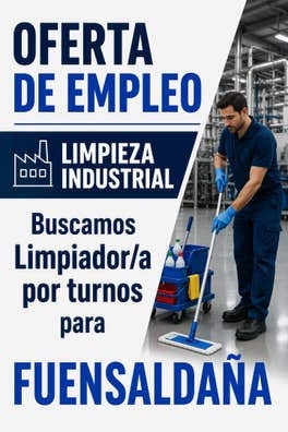 LIMPIADOR/A EN FUENSALDAÑA