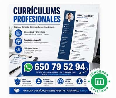 TRABAJO SUPERMERCADOS CREAMOS CURRICULUM