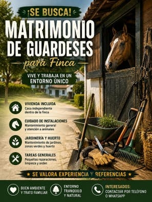 MATRIMONIO PARA FINCA