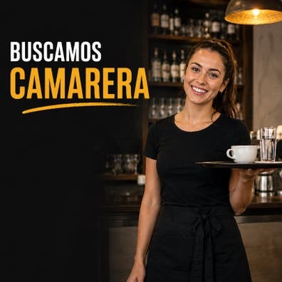 Busco camarera para cafetería en Gijón