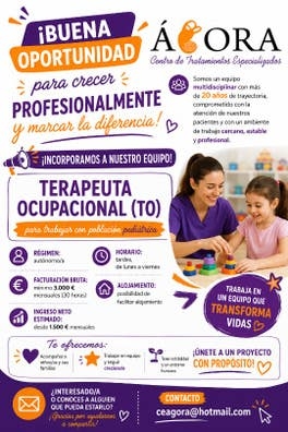 Buscamos terapeuta ocupacional