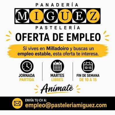 Camarera para Milladoiro