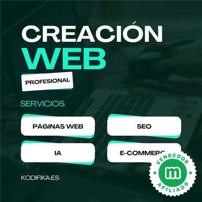 TU PÁGINA WEB EN MADRID, LISTA PARA VEND