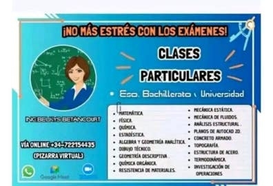 CLASES PARTICULARES