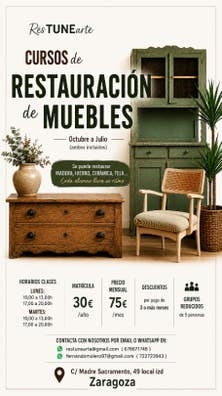 Curso de Restauración de Muebles