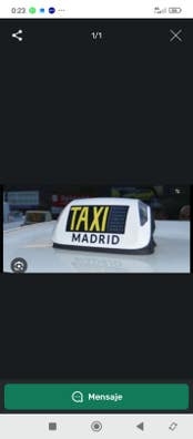 Se necesita conductor taxi Madrid