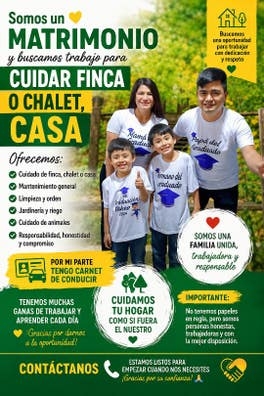 MATRIMONIO PARA FINCA