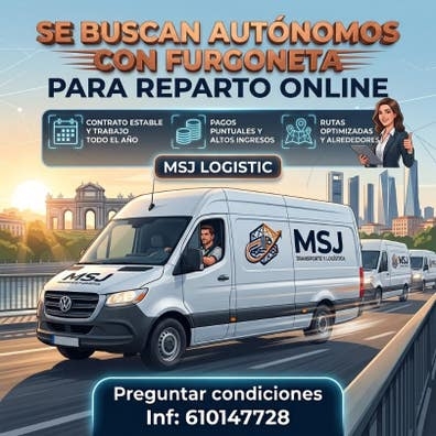 AUTONOMO CON FURGONETA