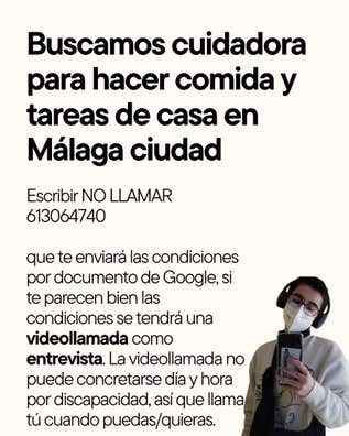 Málaga buscamos externa