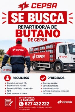 Repartidor de butano