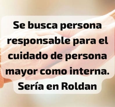 Cuidado persona mayor