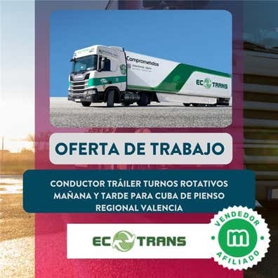 CONDUCTOR TRÁILER TURNOS ROTATIVOS