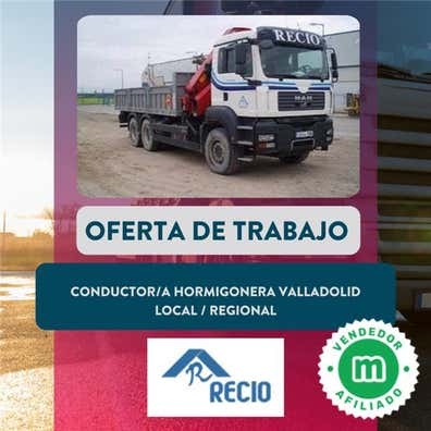 CONDUCTOR/A HORMIGONERA VALLADOLID LOCAL