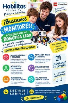 ?? ¡INCORPORACIÓN EN OCTUBRE! BUSCAMOS