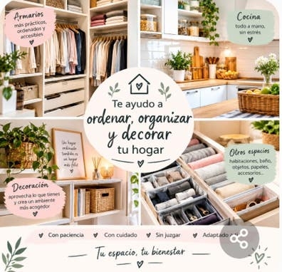 Te ayudo a poner en orden tú hogar
