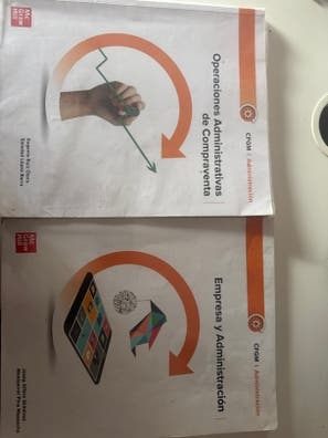 VENDO LIBROS 1 GESTION (los 2 a 50€)