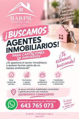 ? BUSCAMOS AGENTE INMOBILIARIO P – VIGO