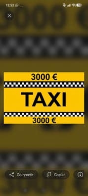 se busca conductor taxi