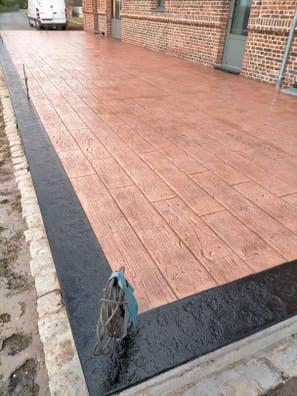 hormigón impreso