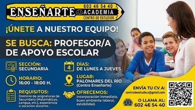 Profe apoyo secundaria