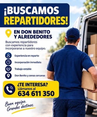 Repartidor para GLS Don Benito