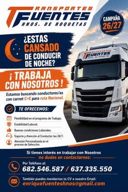 ! TRABAJA CON NOSOTROS !
