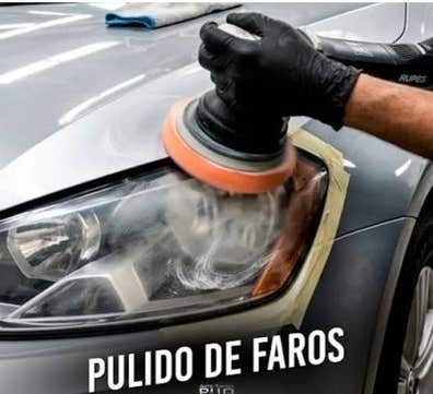 Pulido de faros a domicilio