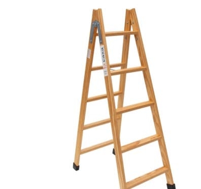 vendo escalera de madera