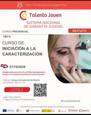 CURSO DE CARACTERIZACION Y MAQUILLAJE