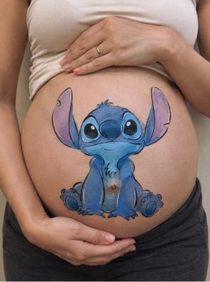 Belly painting / pintar barriga