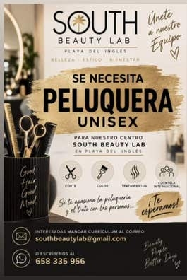 Se busca peluquera