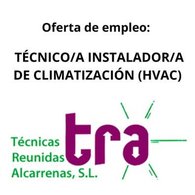 Técnico/a Instalador/a de Climatización