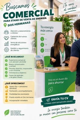 BUSCAMOS COMERCIALES PARA STAND