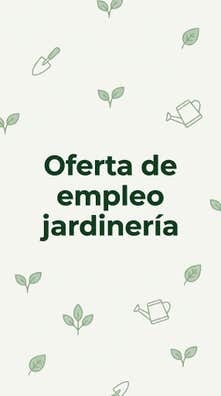 Jardinero tiempo completo