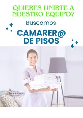 Camarera de pisos - limpiadora