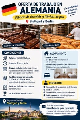 OPERARIO PARA FABRICA DE CHOCOLATE