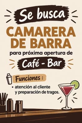 ofrezco empleo