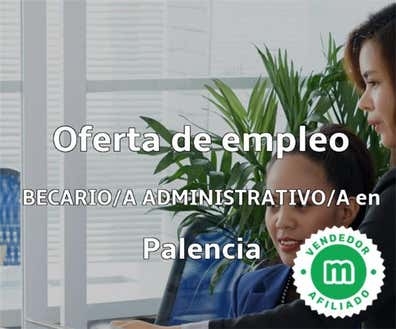 BECARIO/A ADMINISTRATIVO EN PALENCIA