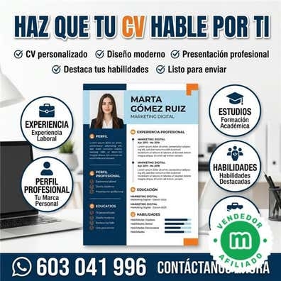 tu cv no te ayuda?