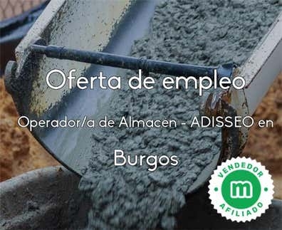 MOZO/A DE ALMACÉN EN BURGOS