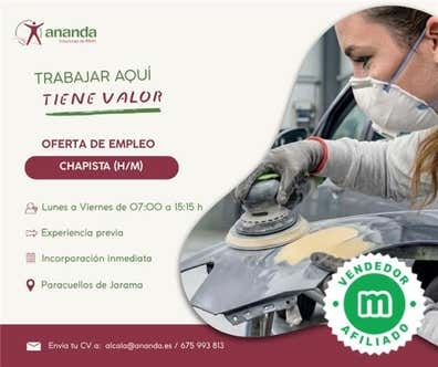 CHAPISTA (H/M) PARACUELLOS JARAMA
