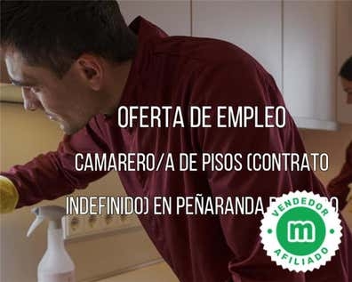 CAMARERO/A DE PISOS EN PEÑARANDA