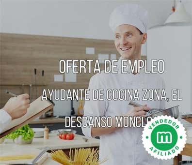 AYUDANTE DE COCINA -MONCLOA